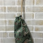 ★kanabun様専用★オーダー品・恐竜の給食袋（縦長サイズ）