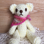 シロクマちゃんあみぐるみ