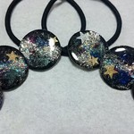 星空ヘアゴム