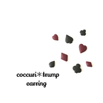 【サイズが選べる‼︎】coccuri＊trump earring【4個セット‼︎】