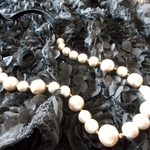 「コットンパールぱらぽろ」ペンダント