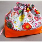 お花のお弁当袋