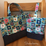 北欧柄 レッスンバッグセット  A☆入園入学