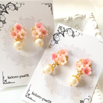 桜(グラディーション)ピアス