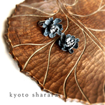＊Flower motif ＊イヤリング＊blue