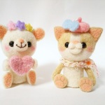 【Ｓ様オーダー品】羊毛フェルトの動物たち