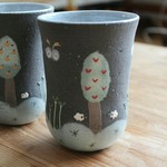 ひつじ 丸底フリーカップ