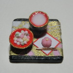 再販！白酒と雛菓子
