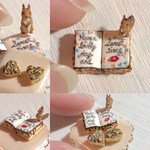 エゾリス★バレンタインブックケーキ★ハート形カップケーキ★