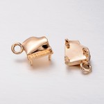 NO,198【4個】小さな楽器シリーズ　ピアノチャーム　ゴールド