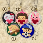 入園準備に♬フェルト★名札