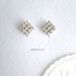 キラキラビジュー◇ノンホールピアス