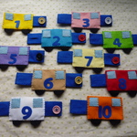 ＜再販9＞数字の電車