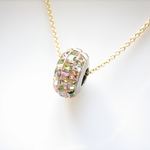 [andy]送料無料‼︎SWAROVSKI Be Charmed Necklase Luminouse Green