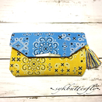 chi1tr1ba1様  オーダー品✾長財布✾タッセル付き♡バンダナ柄