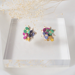 Pearl Bouquet   ピアス multicolored