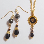 ピアス、ネックレスのset