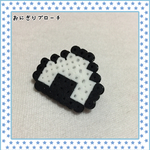 おにぎりブローチ