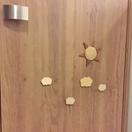太陽と雲  door design⑤