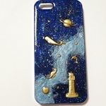☆ayapppe様　お問い合わせ品　宇宙　iPhone5/5S用ケース☆