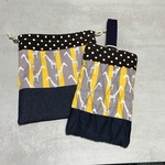 luca0315様オーダー品【キリン×茶ドット柄】