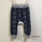 再販☆フレンチブルのモンキーパンツ