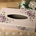バラのティッシュボックス