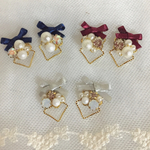 春♡優しいpearlリボン