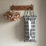 モノトーン  BOXティッシュカバー 吊るせます^ ^