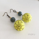 [ MARI・CO ] starflower ミニ手まり ピアス