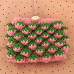 送込＊苺🍓ミニポーチ(pink)