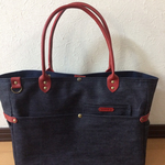 オーダー品！児島デニムのトートバック