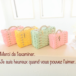 お客様ご依頼商品です‎٭¨̮ minimini trunk 8.5cm 6.5cm set 