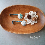 送料無料!thanks♡×100!! 北欧風こぎん刺し*ストールピン