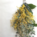 ミモザとユーカリのスワッグ ・Mサイズ