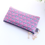 LIBERTY  　Haert Canopy 　ハート・キャノピー　ビニコの中布・仕切りポケット付きminiポーチ　◇◆コインケース・キーケースにも♪