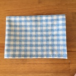 【Ｏ様ご予約品】お弁当用ナフキン ［25×35］チェック柄☆男の子