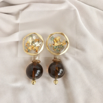 金箔入り大ぶりpierce