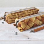 北欧カゴ＊リアルかごプリント＊ペンケース
