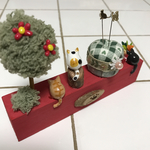 ピンクッションはねこだらけ