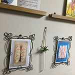 ワイヤーフォトスタンドと美味しいフォトハガキ
