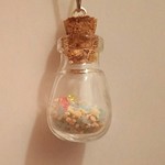 ☆星と星の砂の瓶詰めペンダント☆