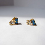 オータムビジューピアス（ネイビー）