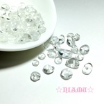 【天然石】クリスタルAA++　さざれビーズ　穴あり　5-11mm　10g ハンドメイド素材
