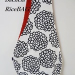 RiceBAG ダリア（モノクロ）：内ポケット付き