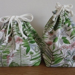 [sale]お弁当袋・コップ袋 (巾着) ☆ 植物