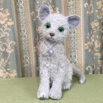 世界のCATSシリーズ　あみぐるみ　ロシアンブルー♪