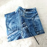 《再販》デニムのポケット☆ブックカバー(文庫本size)
