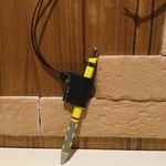 再販★ 改良レザーペンホルダー   ヌメ革