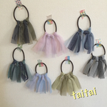 新色追加♡mini♡ふんわりシフォンのヘアゴム